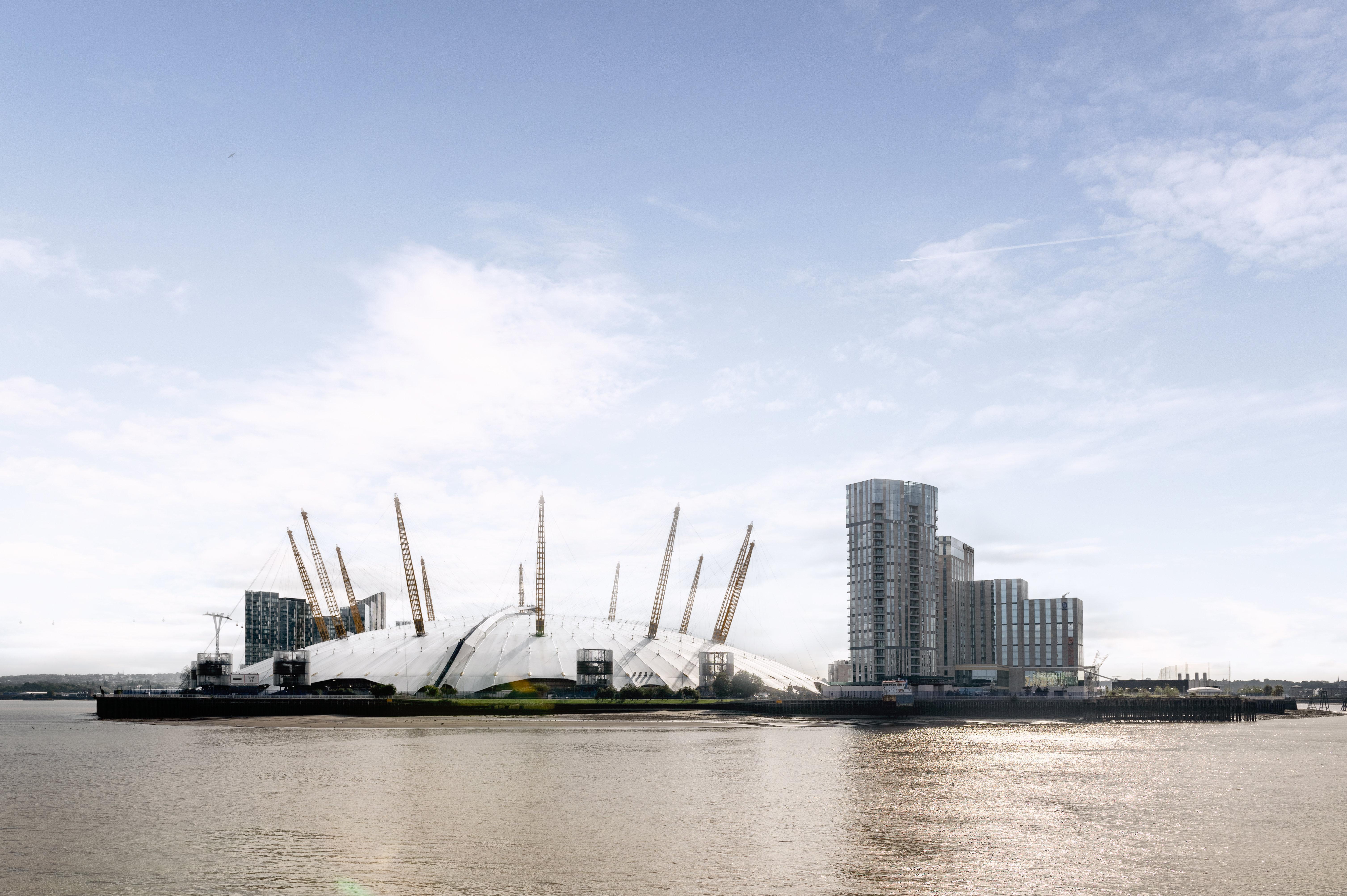 Hotel Intercontinental London - The O2 Exteriér fotografie The O2 and the London Eye