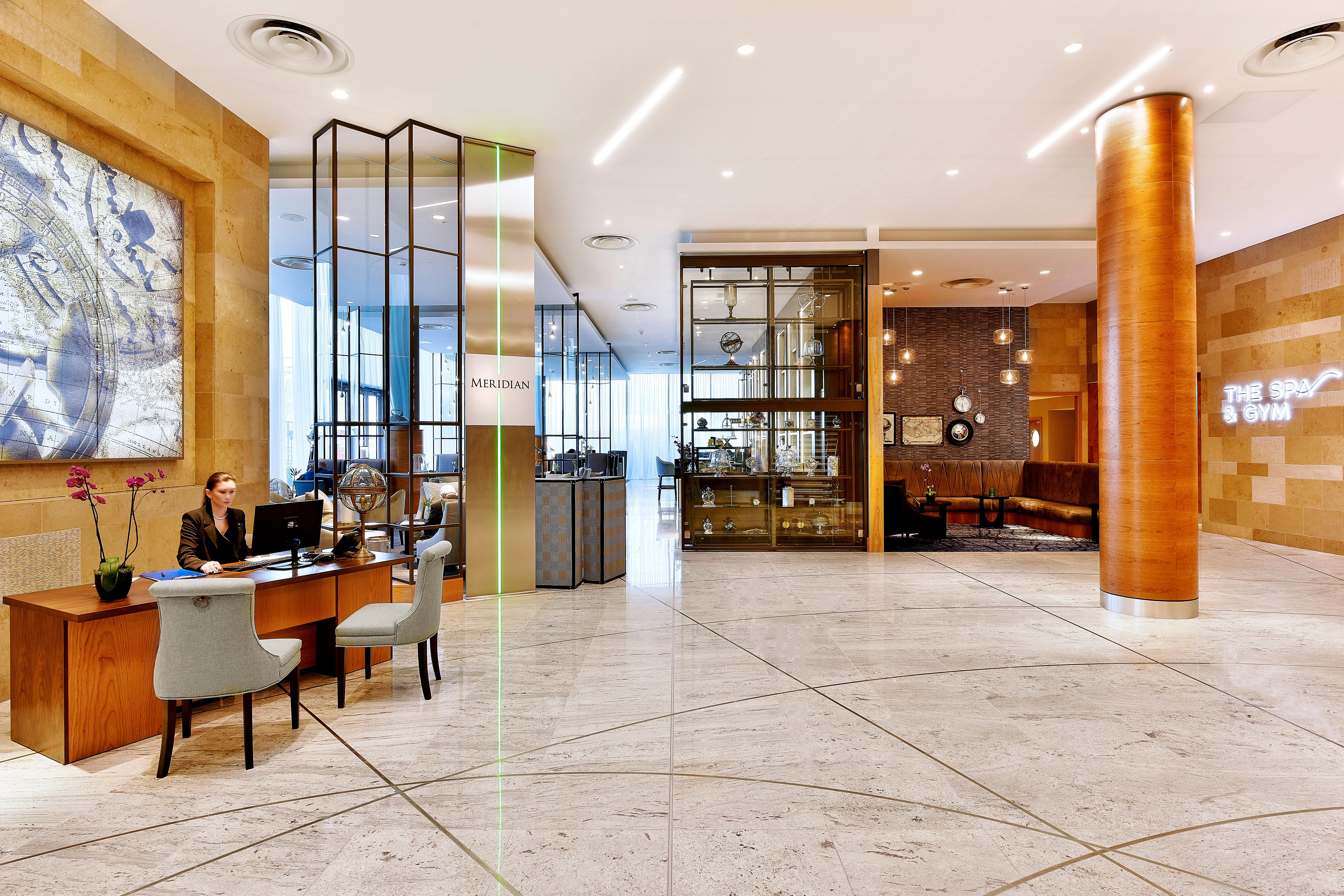 Hotel Intercontinental London - The O2 Exteriér fotografie Reception area