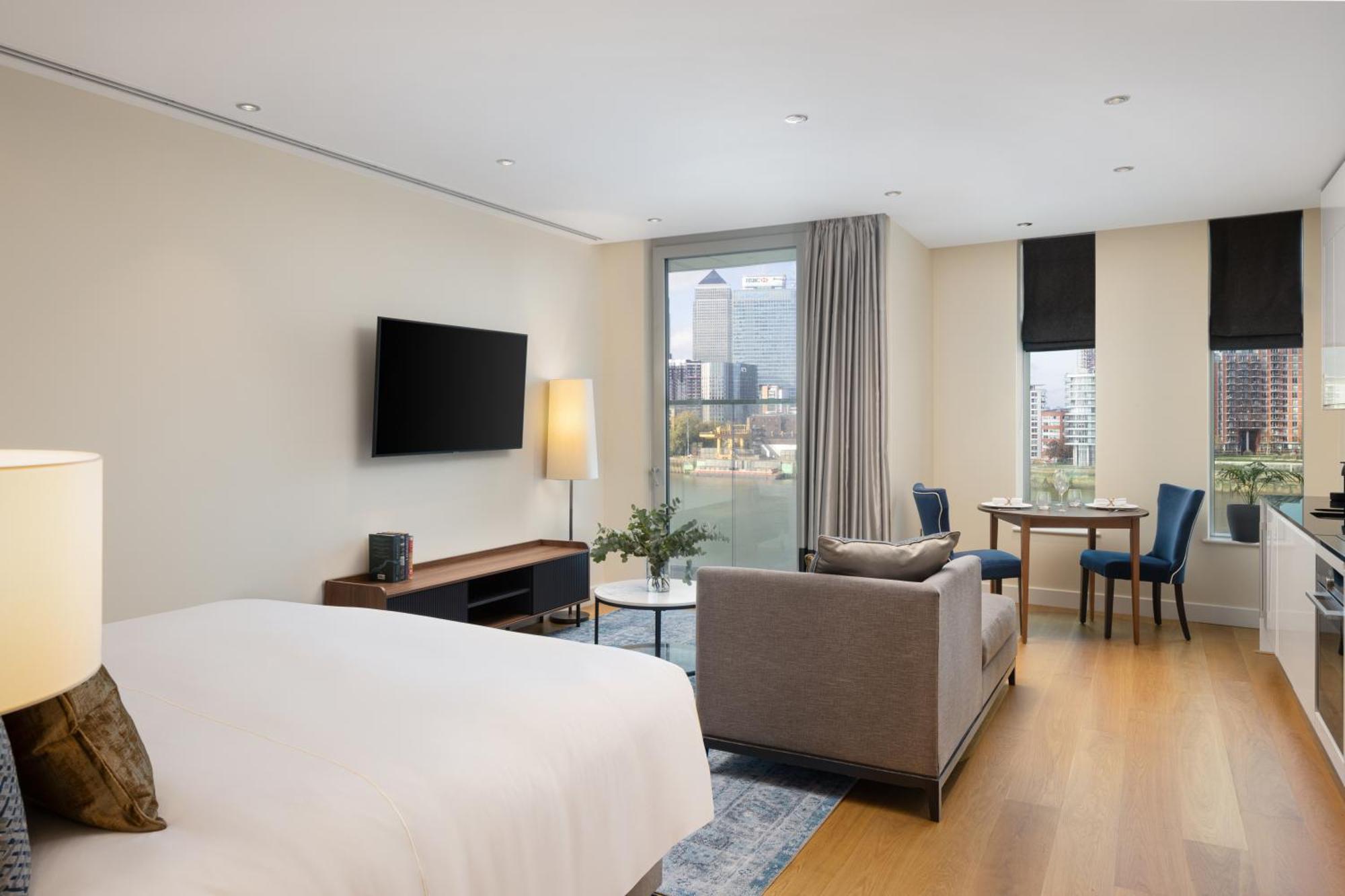 Hotel Intercontinental London - The O2 Exteriér fotografie A room at the hotel